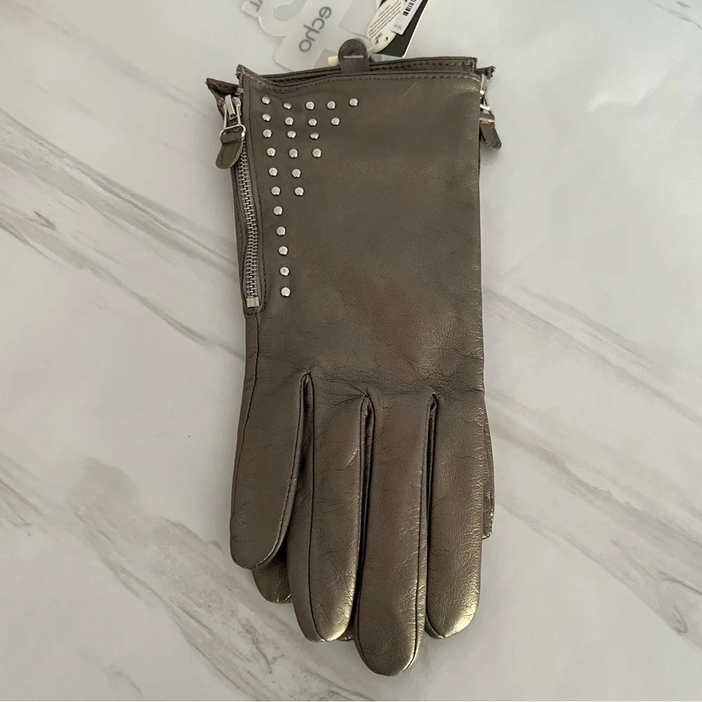 NWT Ladies Echo Studded Leather Gloves - XL - Picture 6 of 9